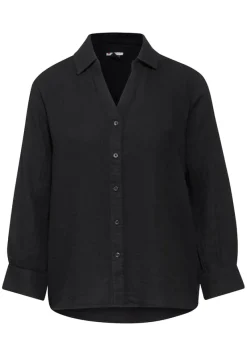 Street One Blusen*Musselin-Bluse Black
