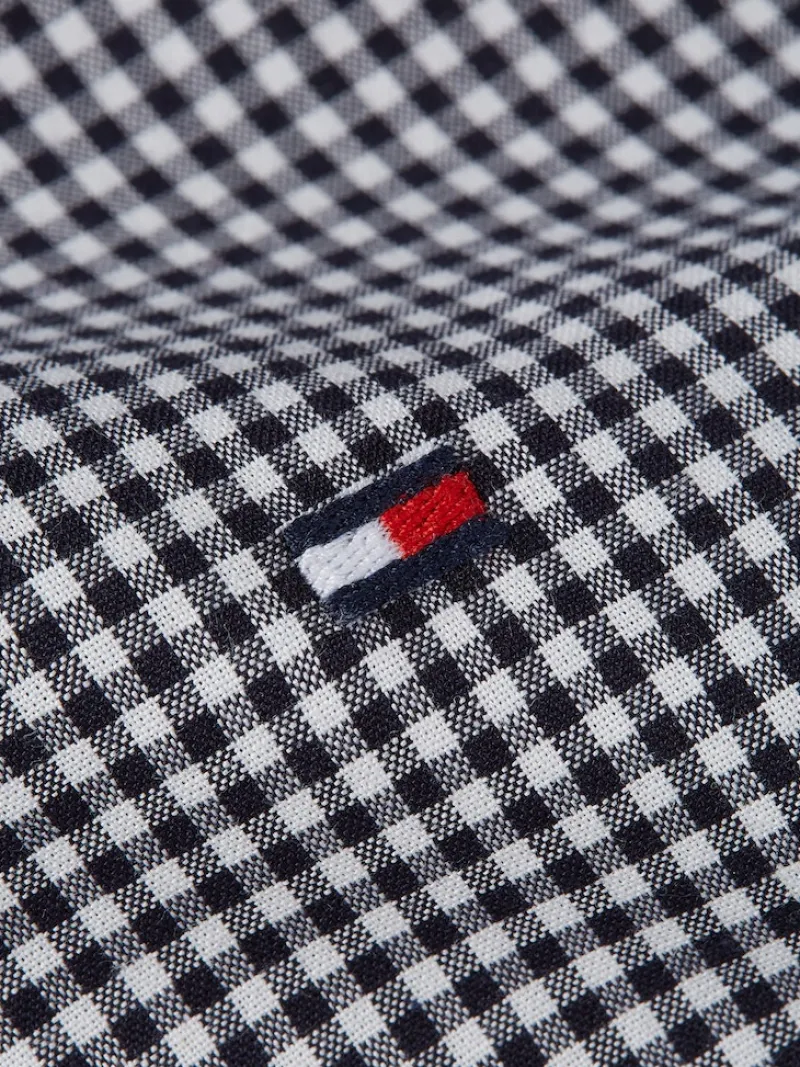 Tommy Hilfiger Hemden|Big Boys*NAT. SOFT FLEX GINGHAM RF SHIRT desert sky - optic white