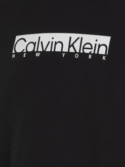 Calvin Klein Pullover & Sweatshirts*NEW YORK BOX LOGO HOODIE ck black