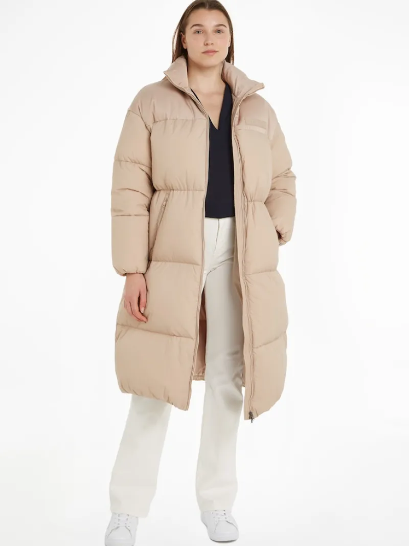 Tommy Hilfiger Jacken*NEW YORK PUFFER MAXI merino beige