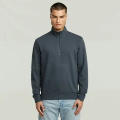 G-star Raw Pullover & Sweatshirts*Nifous half zip sw india ink