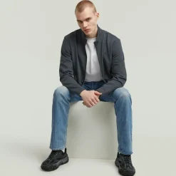 G-star Raw Pullover & Sweatshirts*Nifous zip thru sw india ink