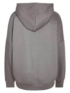 Noisy May Pullover & Sweatshirts*NMALDEN L/S LOOSE HOODIE JRS NOOS Charcoal Gray