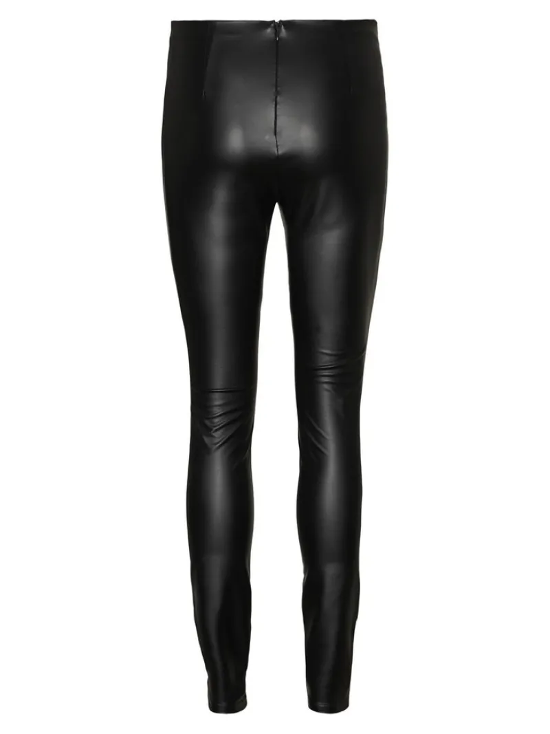 Noisy May Hosen*NMALOHA HW SKINNY COATED LEGGING NOOS Black