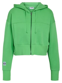 Noisy May Pullover & Sweatshirts*NMARYA L/S ZIP HOODIE JRS irish green