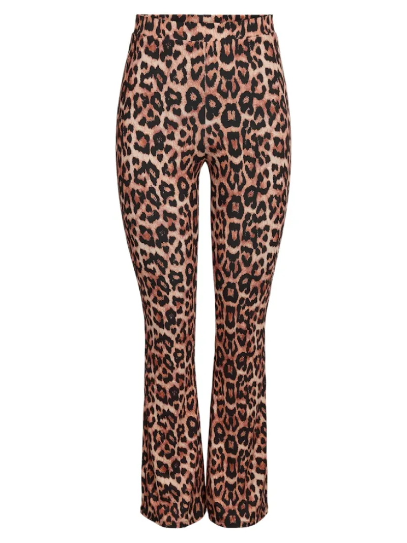 Noisy May Hosen*NMBELLA H/W AOP PANT JRS LX Natural