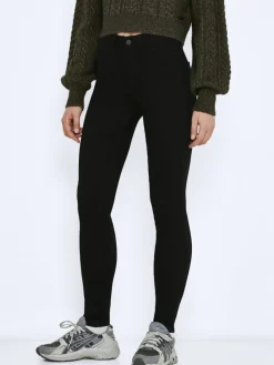 Noisy May Jeans*NMCALLIE HW SKINNY BLACK JEANS FWD NOOS Black Denim