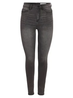 Noisy May Jeans*NMCALLIE HW SKINNY JEAN VI508MG FWD NOOS Medium Grey Denim