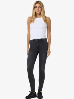 Noisy May Jeans*NMCALLIE HW SKINNY JEAN VI508MG FWD NOOS Medium Grey Denim