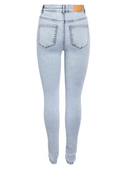 Noisy May Jeans*NMCALLIE HW SKINNY JEAN VI482LB FWD NOOS Light Blue Denim