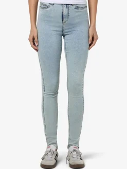 Noisy May Jeans*NMCALLIE HW SKINNY JEAN VI482LB FWD NOOS Light Blue Denim