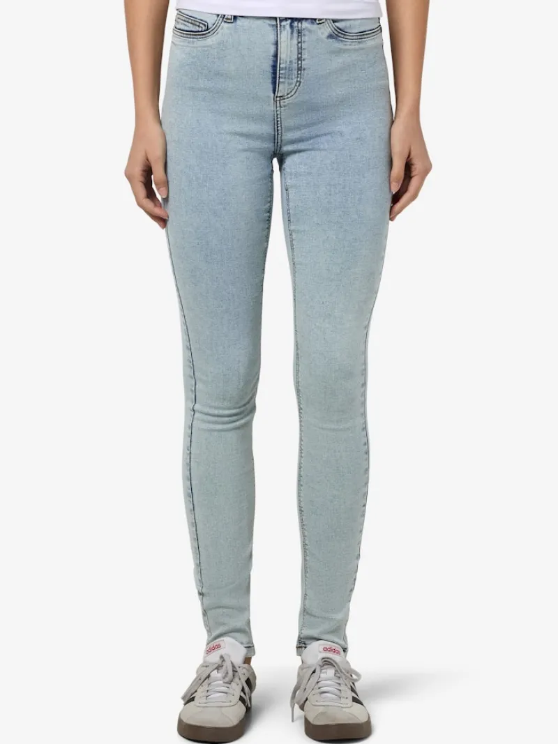 Noisy May Jeans*NMCALLIE HW SKINNY JEAN VI482LB FWD NOOS Light Blue Denim