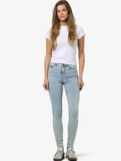 Noisy May Jeans*NMCALLIE HW SKINNY JEAN VI482LB FWD NOOS Light Blue Denim