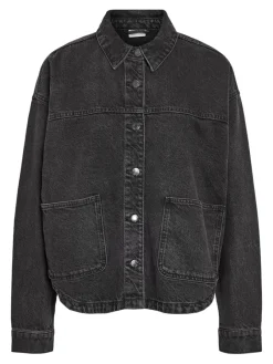 Noisy May Jacken*NMKETTIE L/S REG DNM JCKET VI559BL NOOS Black Denim