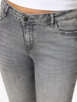 Noisy May Jeans*NMKIMMY NW DESTROY ANK SKNY AZ368MG NOOS Medium Grey Denim