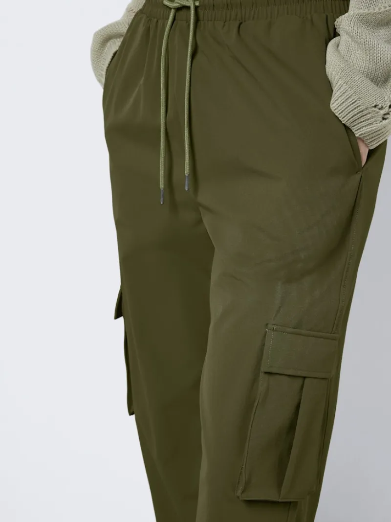 Noisy May Hosen*NMKIRBY HW CARGO PANTS WVN NOOS grün1