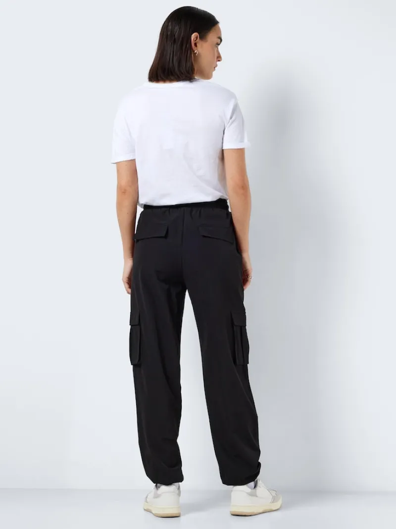 Noisy May Hosen*NMKIRBY HW CARGO PANTS WVN NOOS Black