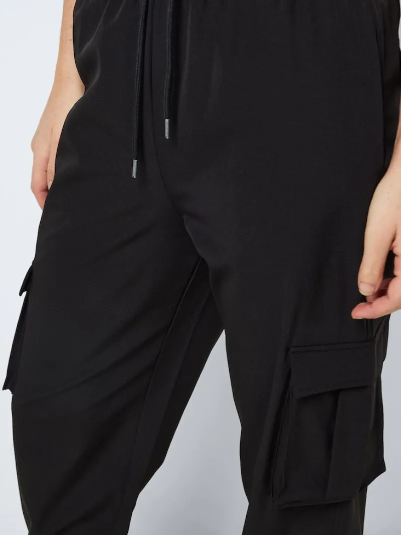 Noisy May Hosen*NMKIRBY HW CARGO PANTS WVN NOOS Black