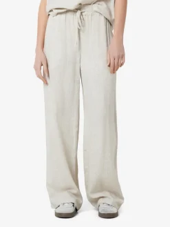 Noisy May Hosen*NMLEILANI NW LOOSE PANTS WVN NOOS Natural