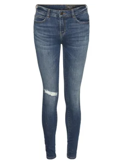 Noisy May Jeans*NMLUCY NW DEST SKNNY JEANS AZ155MB NOOS Medium Blue Denim