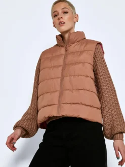 Noisy May Westen*NMMARCUS VEST NOOS beaver fur