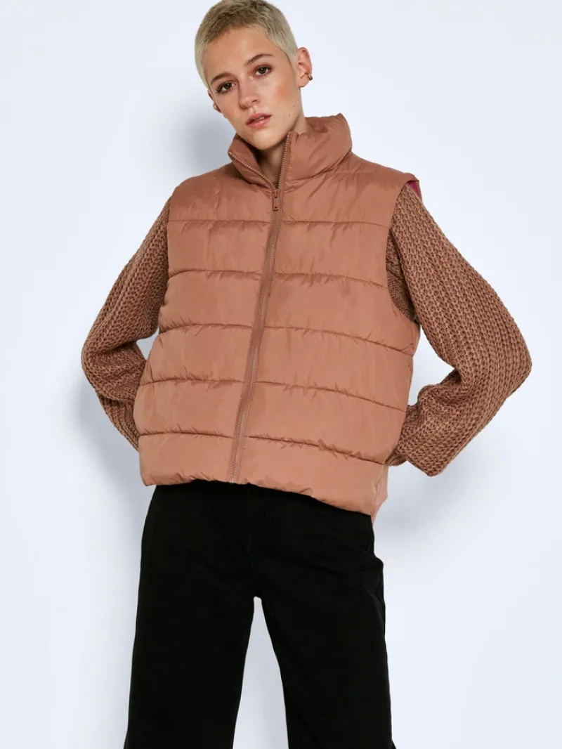 Noisy May Westen*NMMARCUS VEST NOOS beaver fur