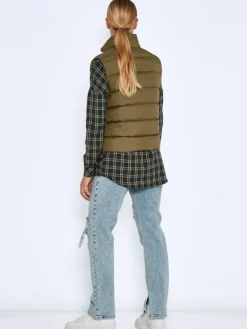 Noisy May Westen*NMMARCUS VEST NOOS burnt olive