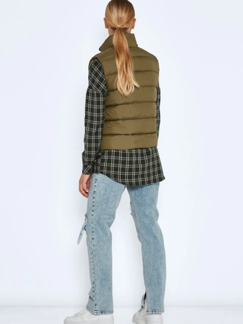 Noisy May Westen*NMMARCUS VEST NOOS burnt olive