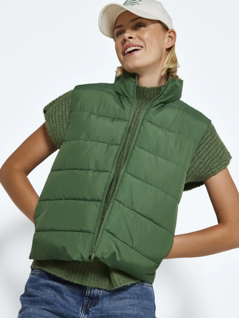 Noisy May Westen*NMMARCUS VEST NOOS dark ivy