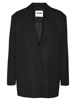 Noisy May Jacken*NMMILLA L/S BLAZER NOOS Black