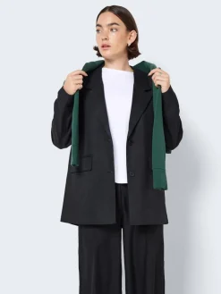 Noisy May Jacken*NMMILLA L/S BLAZER NOOS Black