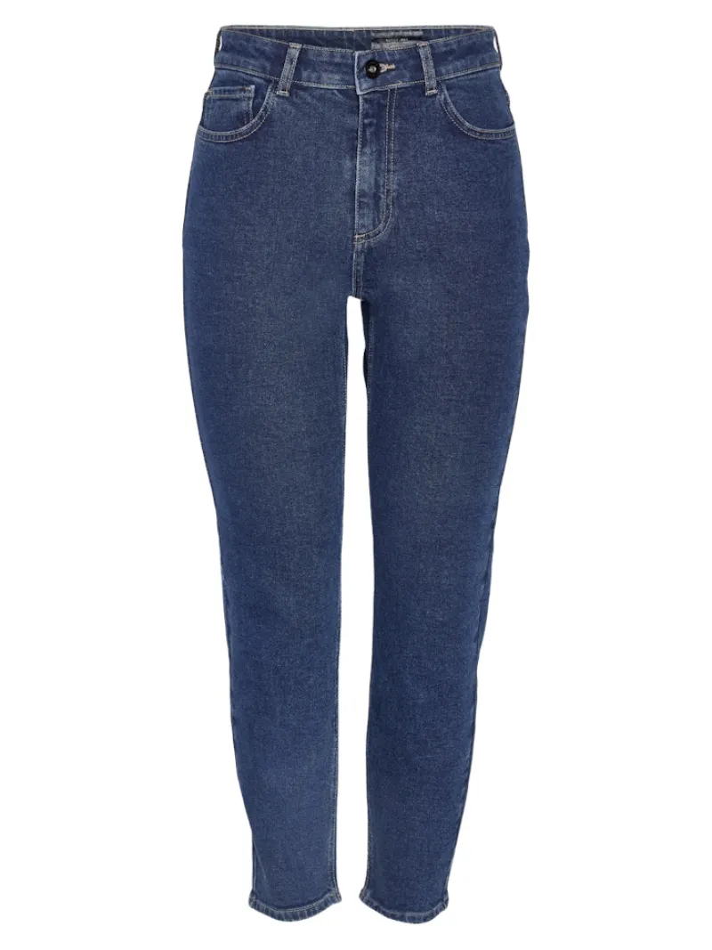 Noisy May Jeans*NMMONI HW ANK JEANS AZ365DB FWD NOOS Dark Blue Denim