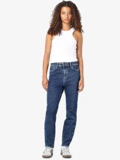 Noisy May Jeans*NMMONI HW ANK JEANS AZ365DB FWD NOOS Dark Blue Denim