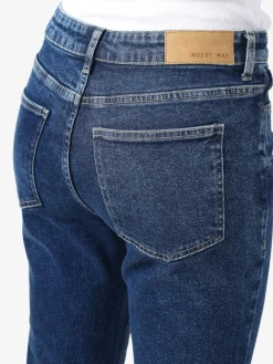Noisy May Jeans*NMMONI HW ANK JEANS AZ365DB FWD NOOS Dark Blue Denim