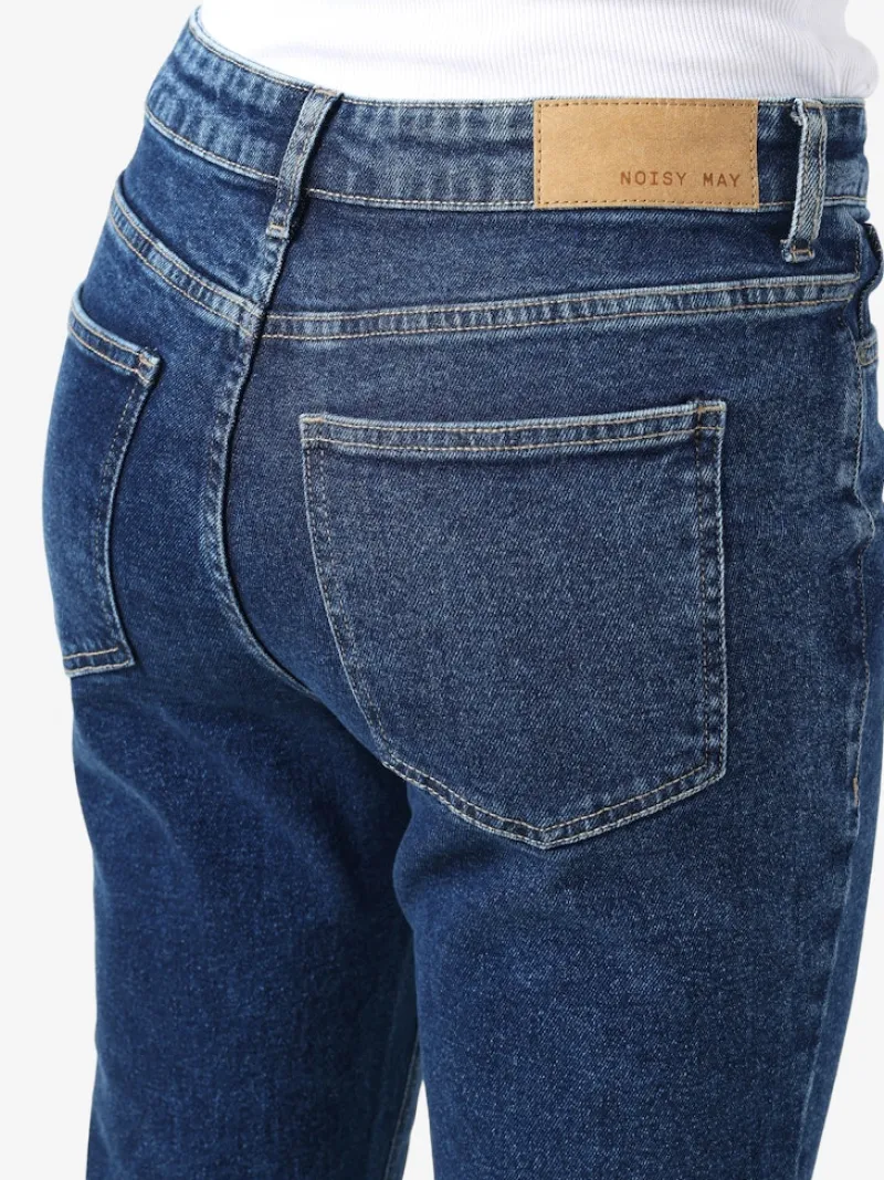 Noisy May Jeans*NMMONI HW ANK JEANS AZ365DB FWD NOOS Dark Blue Denim