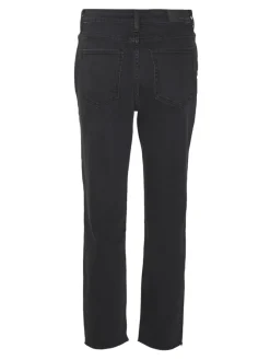 Noisy May Jeans*NMMONI HW ST ANK BLACK JEANS FWD FNOOS Black Denim