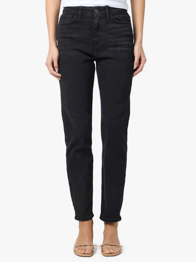 Noisy May Jeans*NMMONI HW ST ANK BLACK JEANS FWD FNOOS Black Denim