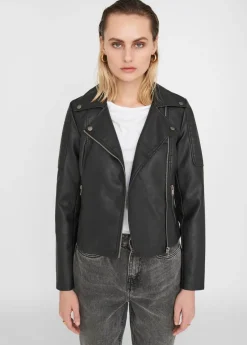 Noisy May Jacken*NMREBEL L/S JACKET NOOS Black