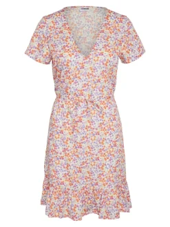 Noisy May Kleider*NMSABINA S/S SHORT DRESS Sugar Swizzle