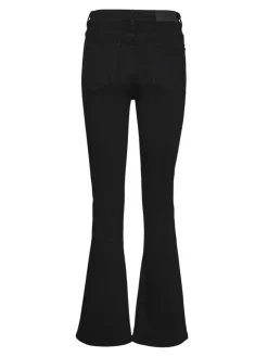 Noisy May Jeans*NMSALLIE HW SK FLARED VI023BL FWD NOOS Black