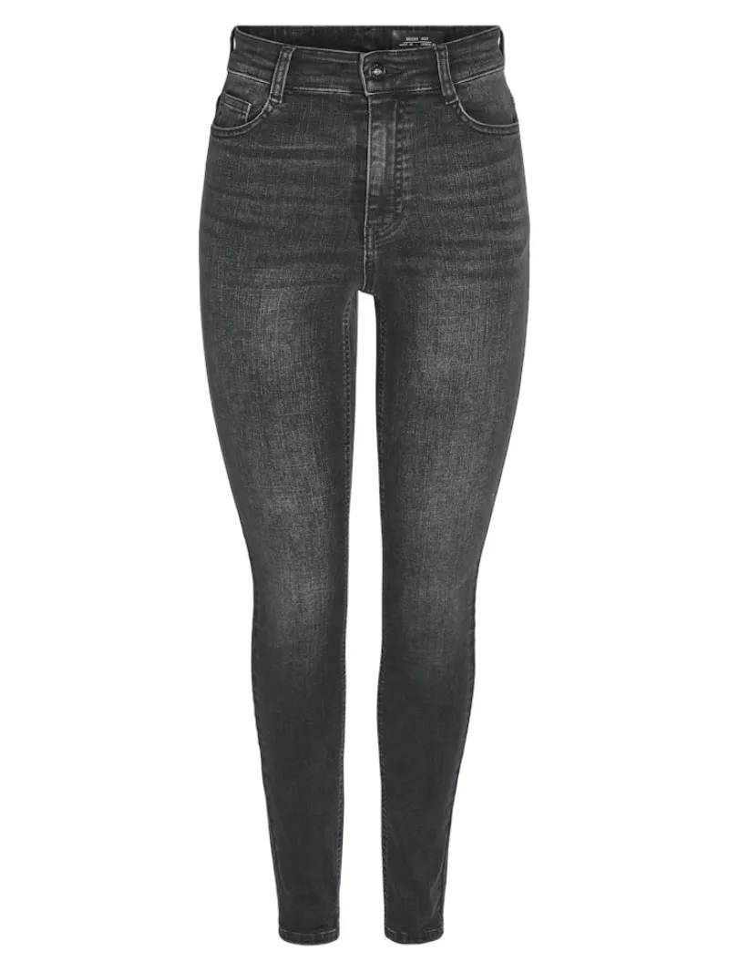 Noisy May Jeans*NMSATTY HW SKINNY JEANS AZ346MG NOOS Medium Grey Denim
