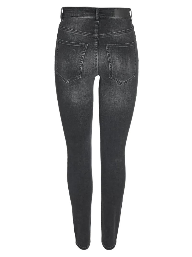 Noisy May Jeans*NMSATTY HW SKINNY JEANS AZ346MG NOOS Medium Grey Denim