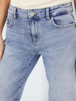 Noisy May Jeans*NMYOLANDA NW WIDE JEANS AZ236LB FWD NOOS Light Blue Denim