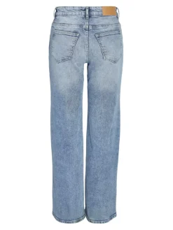 Noisy May Jeans*NMYOLANDA NW WIDE JEANS AZ236LB FWD NOOS Light Blue Denim