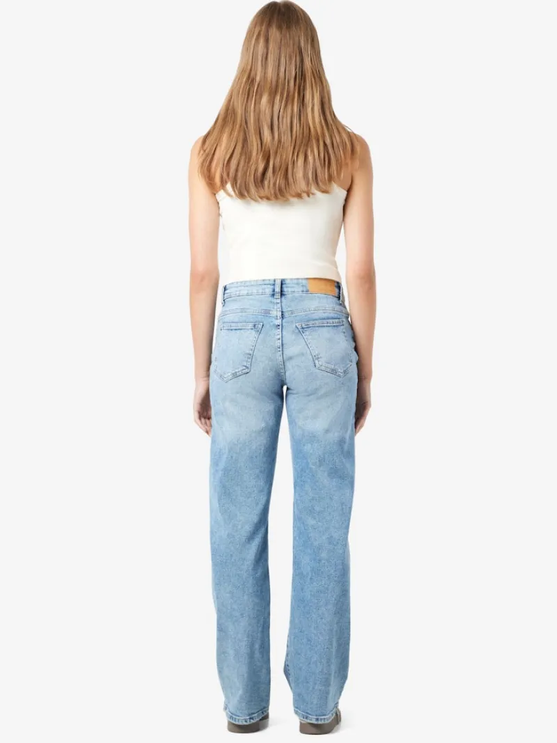 Noisy May Jeans*NMYOLANDA NW WIDE JEANS AZ236LB FWD NOOS Light Blue Denim