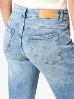 Noisy May Jeans*NMYOLANDA NW WIDE JEANS AZ236LB FWD NOOS Light Blue Denim