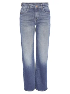 Noisy May Jeans*NMYOLANDA NW WIDE JEANS AZ308MB FWD NOOS Medium Blue Denim