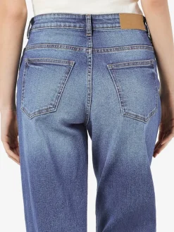 Noisy May Jeans*NMYOLANDA NW WIDE JEANS AZ308MB FWD NOOS Medium Blue Denim