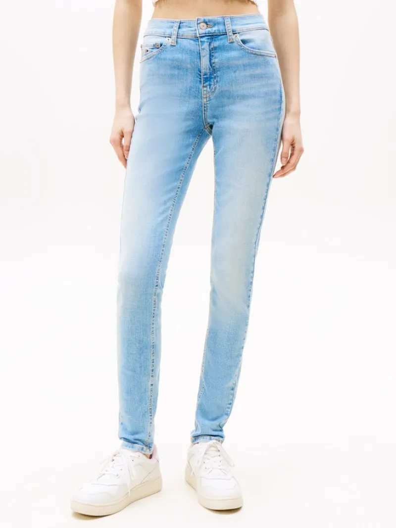 Tommy Jeans Jeans*NORA MR SKNY BI0214 CO denim light
