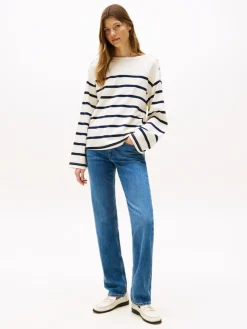 Tommy Hilfiger Jeans*NOS CLASSIC STRAIGHT RW MID BLUE nos mid blue